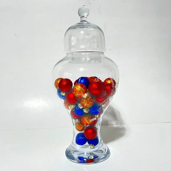 Vintage Glass Mini Christmas Ornaments – 3 Sets (45 Pieces) Collectible - Picture 4 of 14